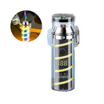 Briquet USB | Lampe de poche LED, boussole, arc