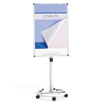 VIZ-PRO ECO Magnetic Mobile Whiteboard (90x60cm) with paper pads