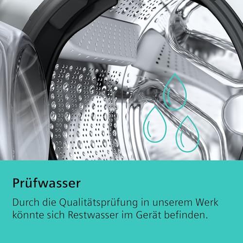 Siemens (WU14UT42) iQ500 'varioSpeed' Waschmaschine (9kg): Extra stromsparend und leise