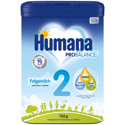 Humana PROBALANCE Folgemilch 2 nach dem 6. Monat (750g)