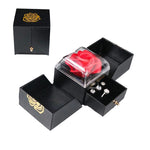 Elegante Rosen-Schmuck Geschenkbox | Perfekte Liebesüberraschung