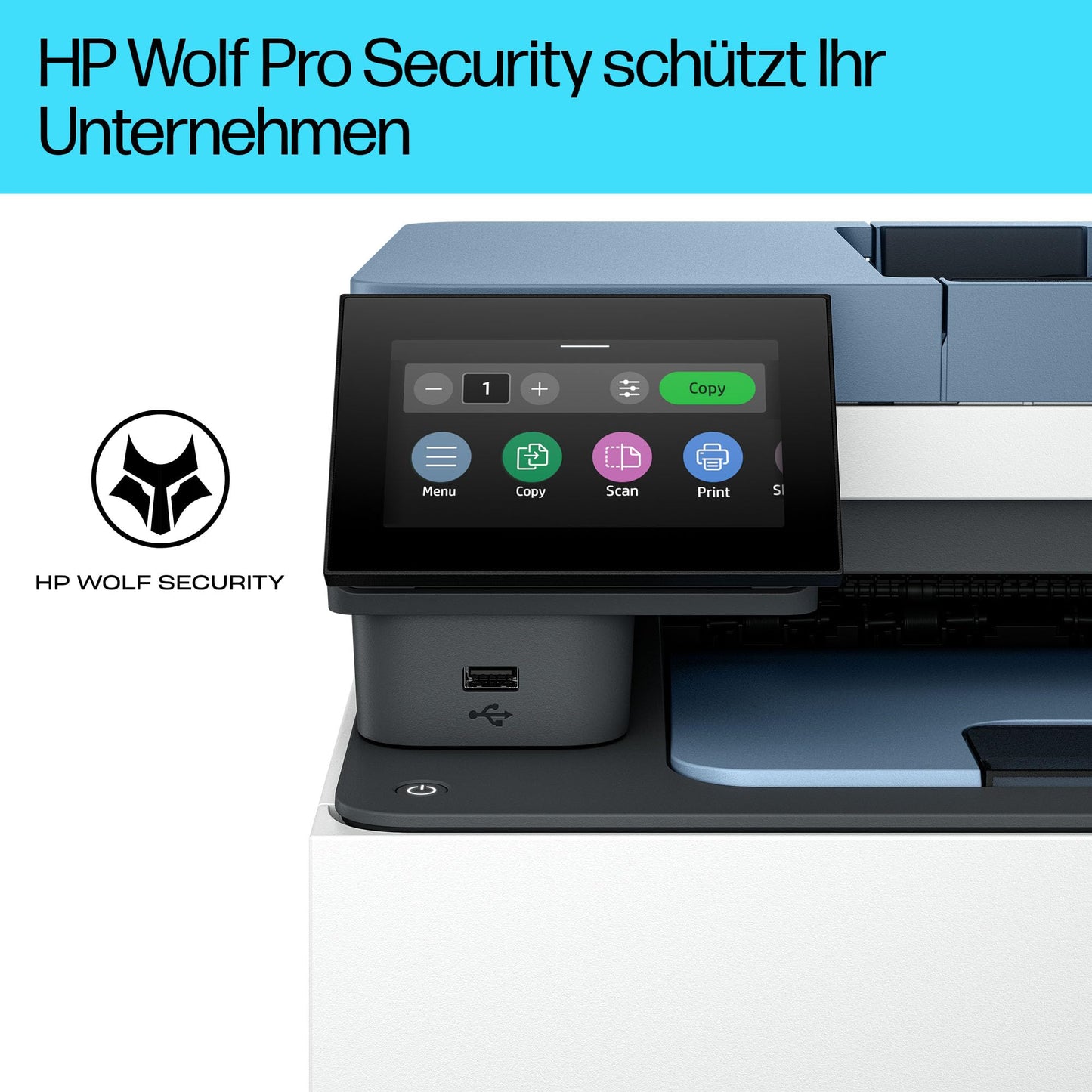 HP Color LaserJet Pro 4202dw | A4 Farblaserdrucker | WLAN | Duplex | TerraJet Toner