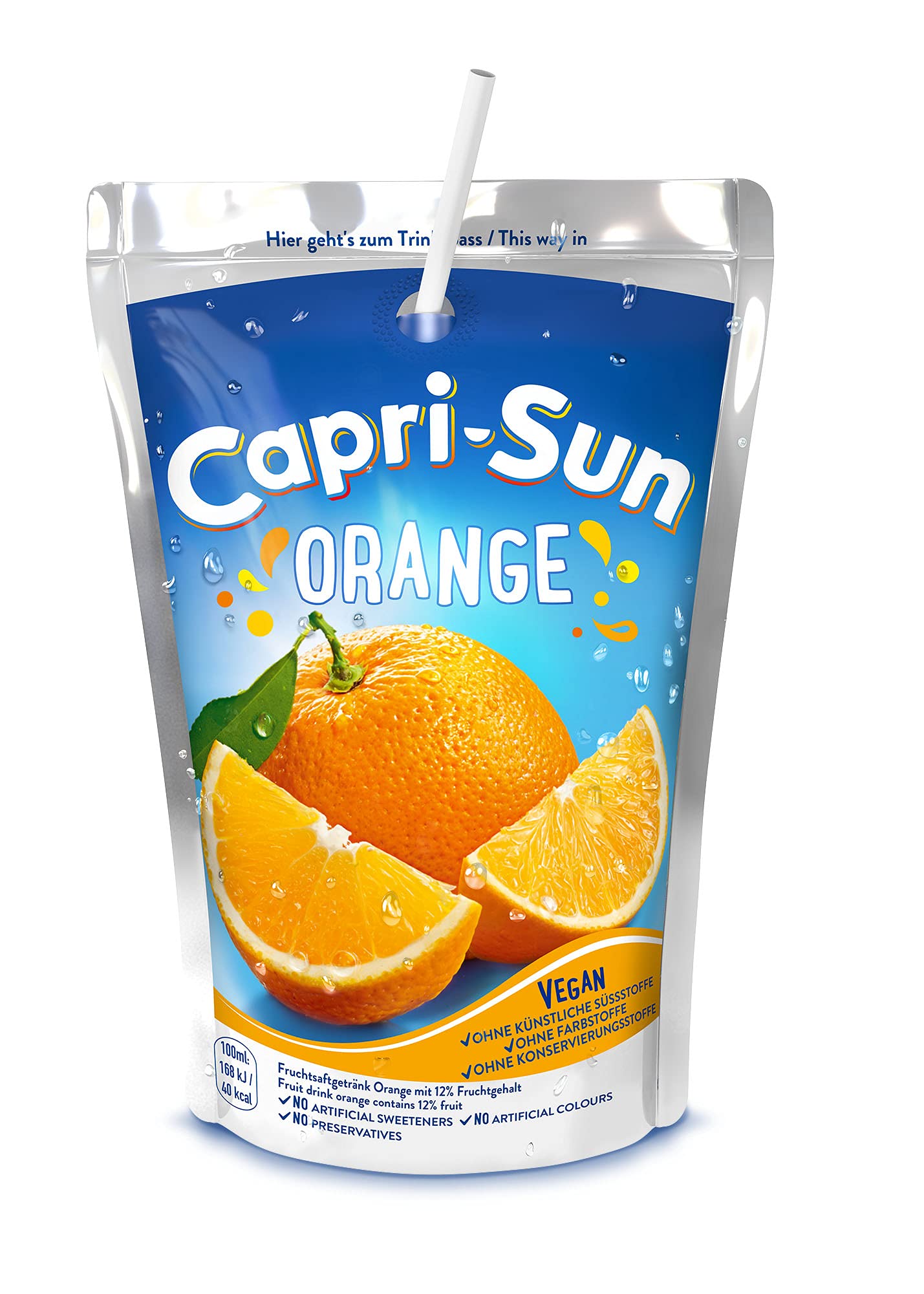 Capri-Sun with fruity orange (10 x 200ml)