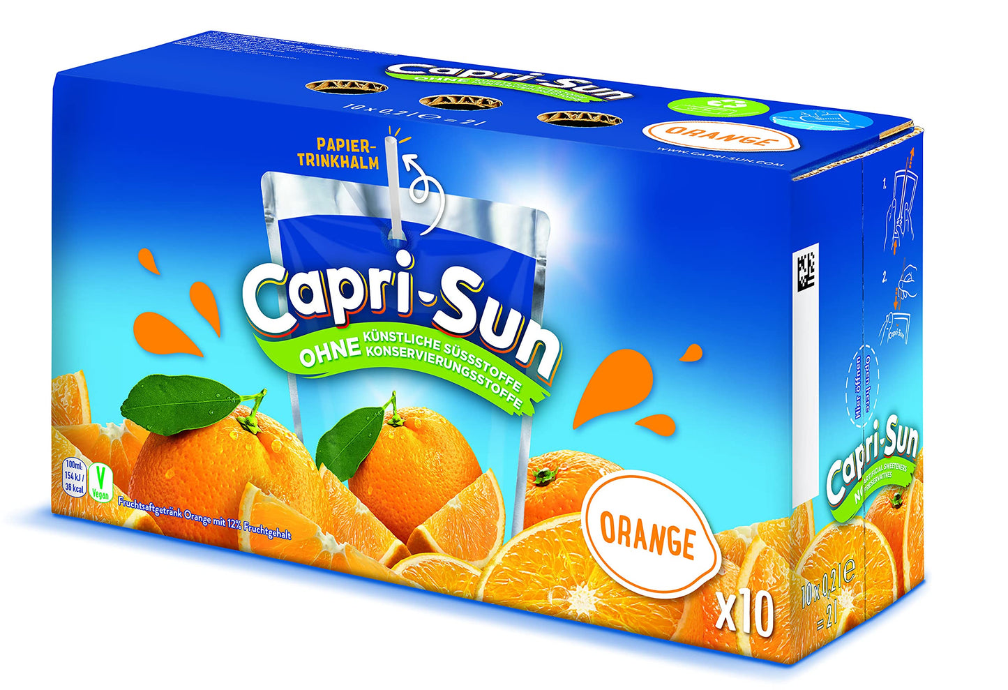 Capri-Sun with fruity orange (10 x 200ml)