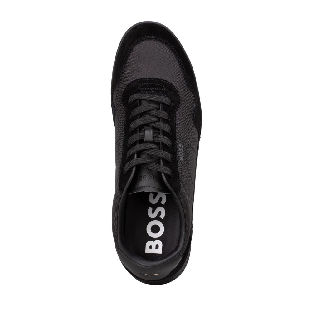 BOSS men's shoes with lacing and lining: Elegant and high-quality