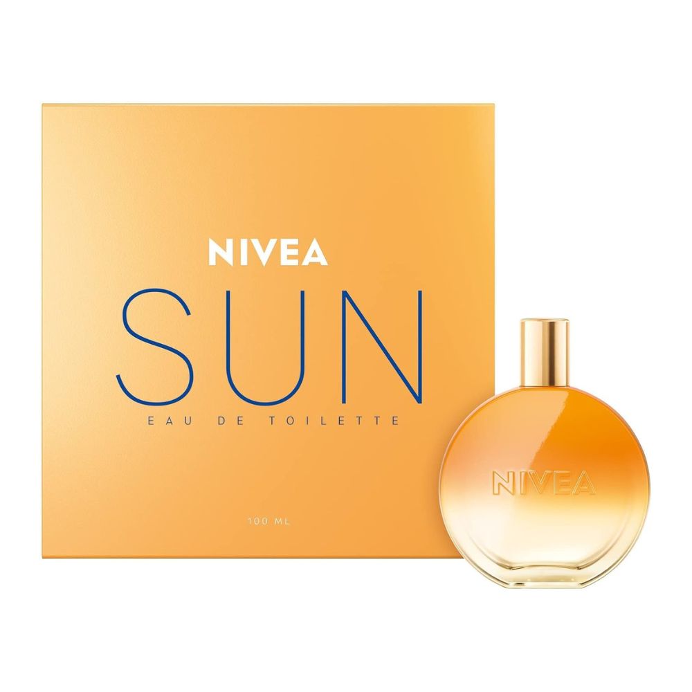 NIVEA SUN Unisex-Parfum (100ml) mit dem Original Sonnencreme-Duft im ikonischen Parfüm-Flakon