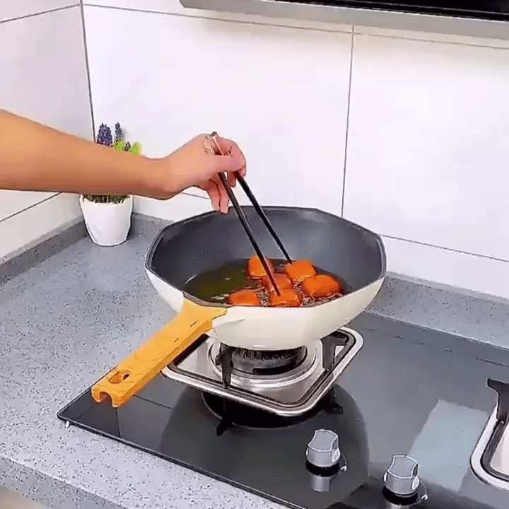 Edelstahl-Bratklemme mit Filter für köstliche Gerichte | Effizientes Braten
