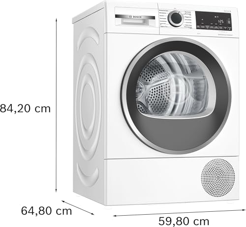 Bosch heat pump dryer (WQG235D00): 8 kg, A+++, Selfcleaning Condenser, AutoDry