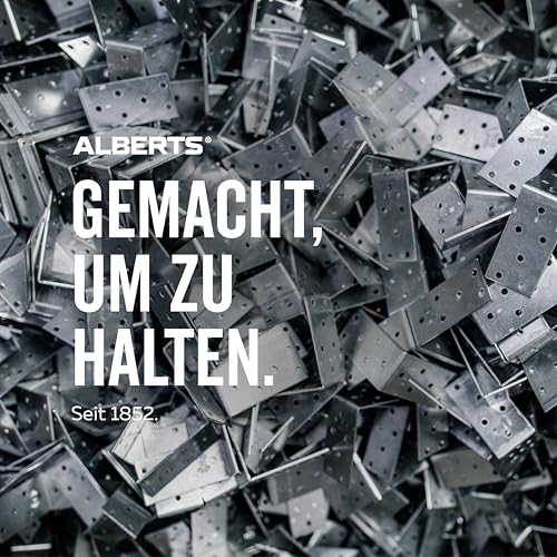 Alberts post support (212391) for screwing on: Height adjustable (150 - 190mm)
