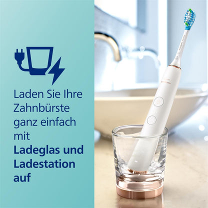 Philips Sonicare 'DiamondClean 9000' Elektrische Zahnbürste mit App (2er-Pack)
