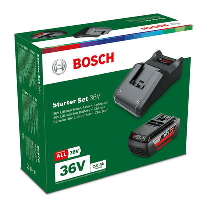 Bosch Starter Set 36V | 1 battery 36V 2.0 Ah, charger AL 36V-20, original packaging