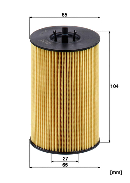 MANN-FILTER Premium oil filter (HU 7020 z) for cars and vans