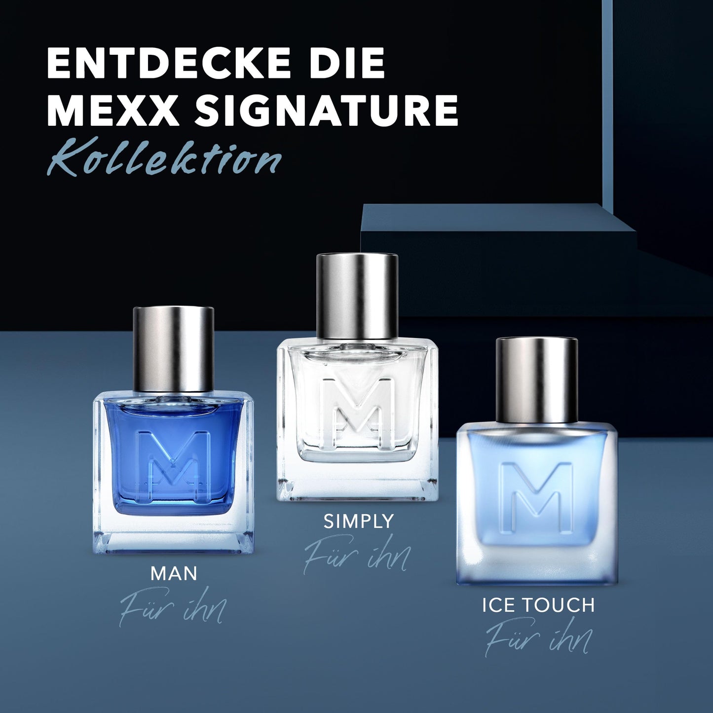 MEXX BLACK Man Eau de Parfume (50ml) with aquatic-woody notes
