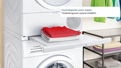 Bosch 'Series 4' heat pump dryer (4WTH83VV3): Sensitive Auto Drying System, Environmentally friendly