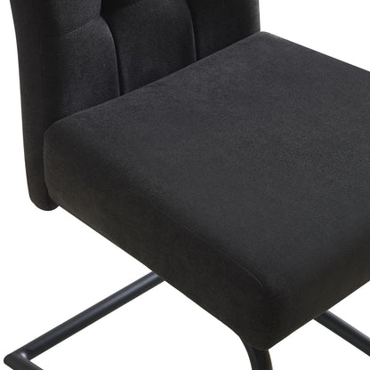 B&amp;D home set of two cantilever dining chairs 'Sofia' | Modern design in anthracite