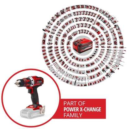 Einhell Cordless Drill (TE-CD 18/40) Li-Solo Power X-Change without battery