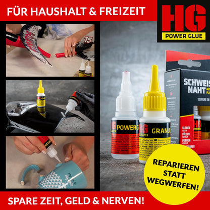 Weld from the bottle Superglue by HG Power Glue-MINIS | Extra Strong