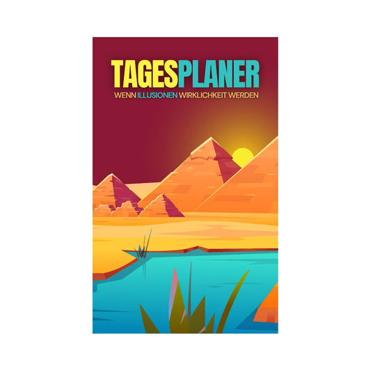 TAGESPLANER - Wenn Illusionen Wirklichkeit werden: 100 Seiten - Tägliche Zeitleiste - DINA5