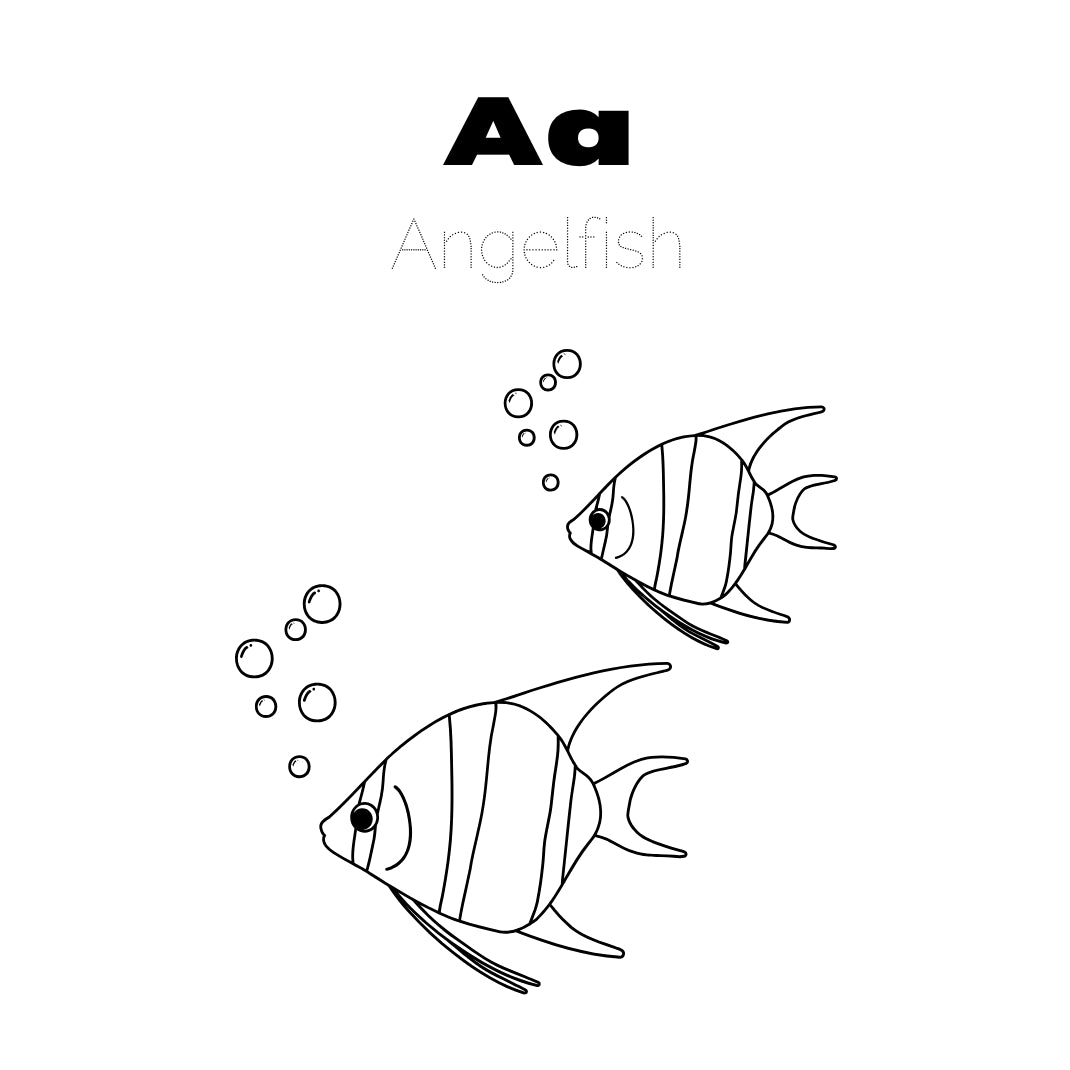 Coloring Book for Kids: Learn, Trace & Color: Preschool & Kindergarten Activity (8.5 by 11 inches)