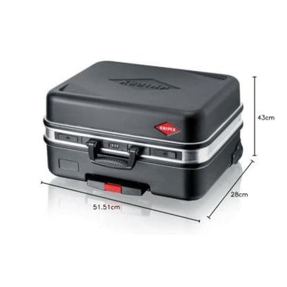 KNIPEX 'BIG Basic Move' tool case (33 liters) with telescopic handle &amp; wheels 