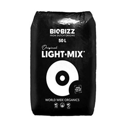 BIOBIZZ Bio-Blumenerde Universalmischung (2x50 Liter): Leichte Mischung & Wurm-Humus