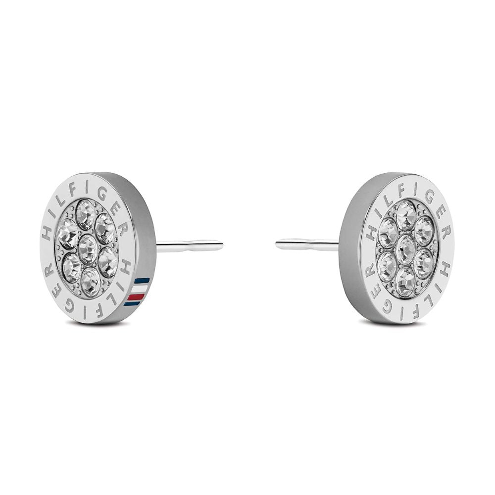 Tommy Hilfiger Jewelry Ohrstecker für Damen aus Edelstahl mit Kristallen