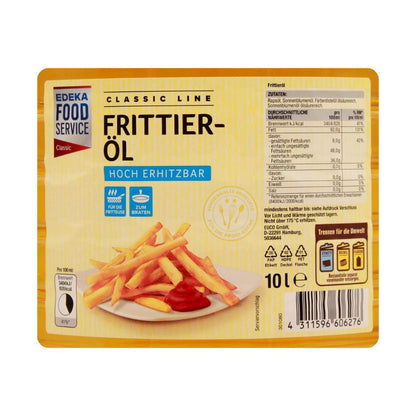 Classic Line frying oil (10 liters): Ideal for deep fryers and frying