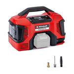 Einhell PRESSITO hybrid compressor including 3-piece adapter set: Power X-Change 18V, without battery