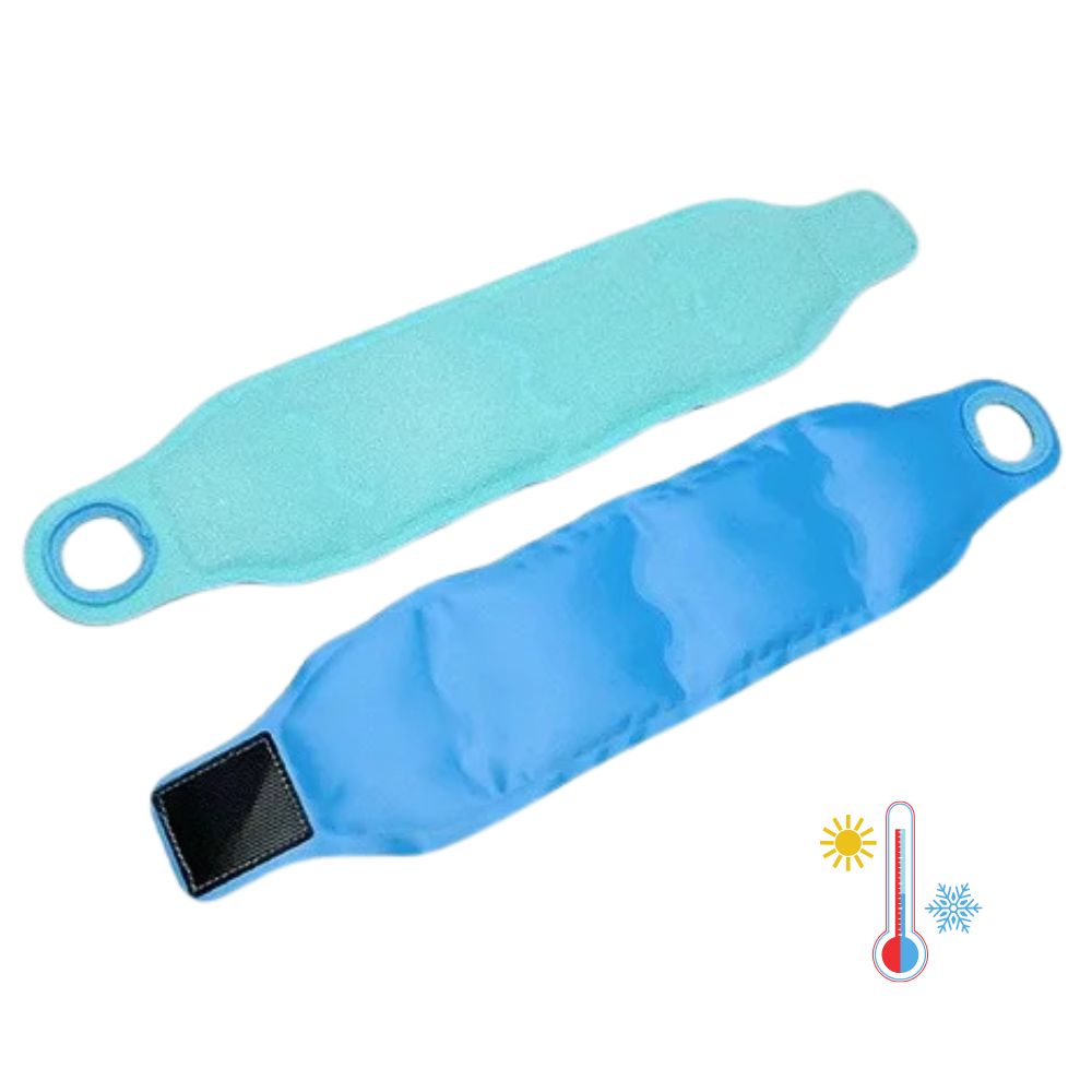 Cooling Bandage for Carpal Tunnel Syndrome | Cold Therapy for Wrist & Pain, Gel Cooling Pad
