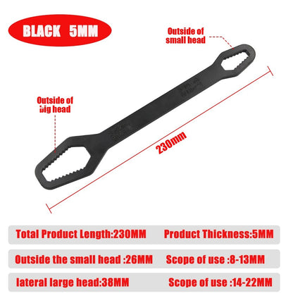 A double-sided (8-22mm) Universal Torx Key for versatile applications