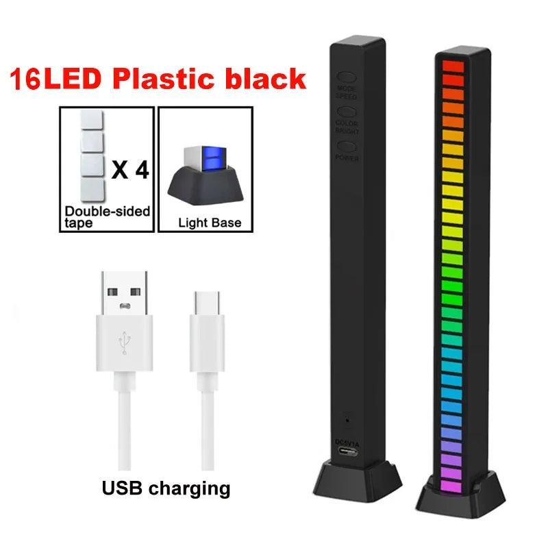 Smart Sound Control LED Light Bar | RGB Color Changing Mood