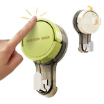 3er-Set Premium Wasserfeste Vakuum-Saugnapf-Mehrzweckhaken für Dusche, Küche und Zuhause: Abnehmbar